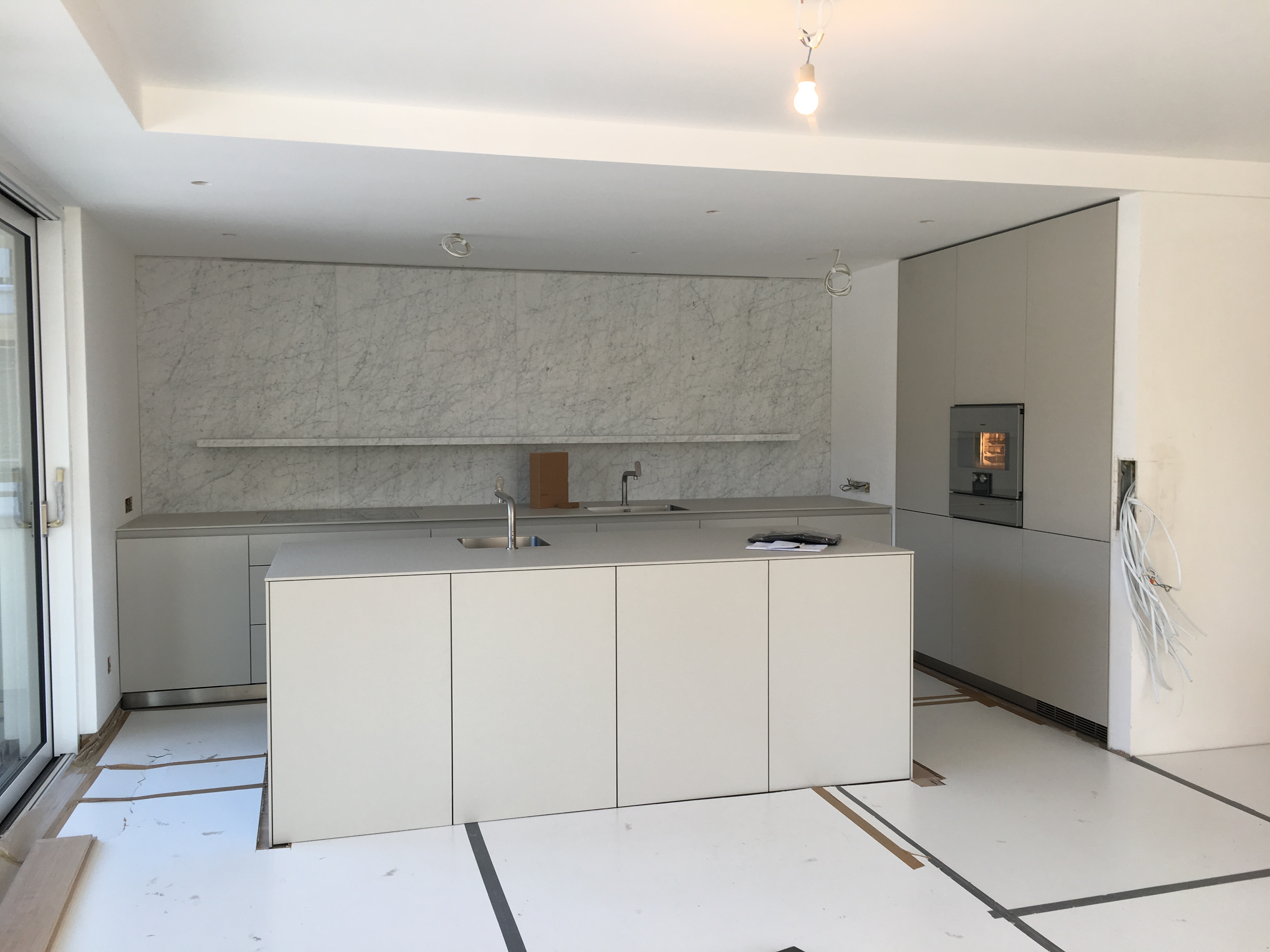 Kuchnia bulthaup b3 i marmur Apartament Pomorze - Hanna Daniłów